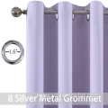 Lilac Blackout Curtains for Girl's Room